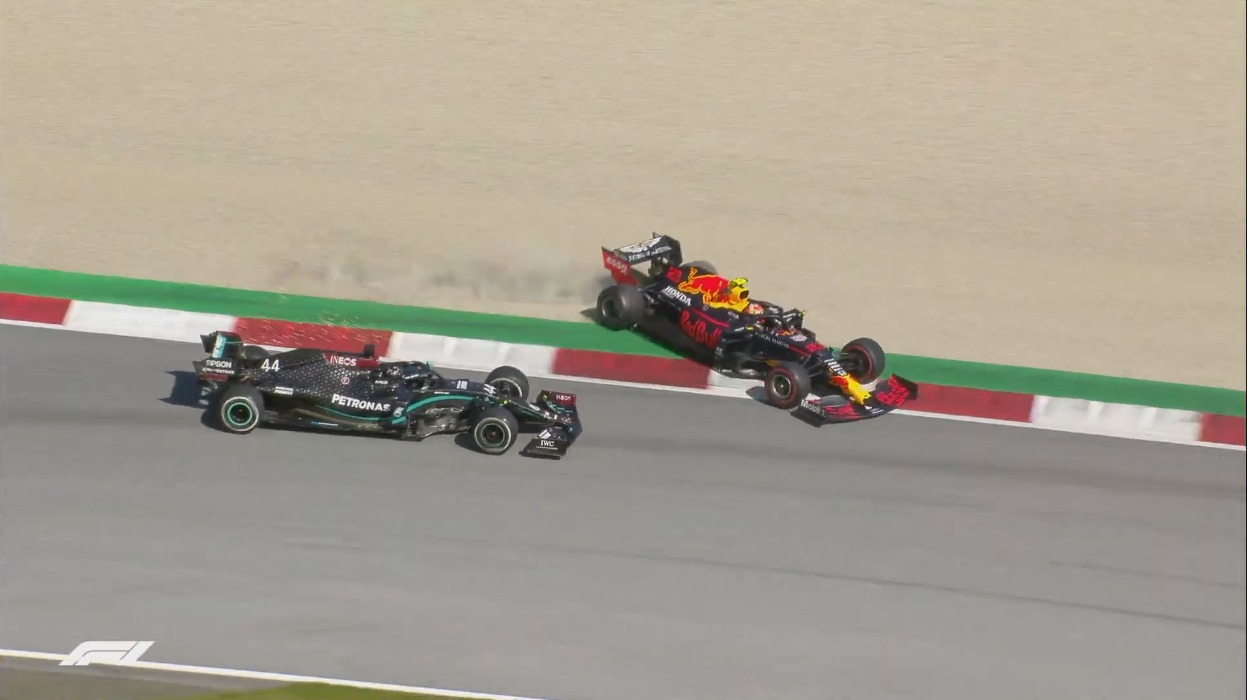 Albon vs Hamilton